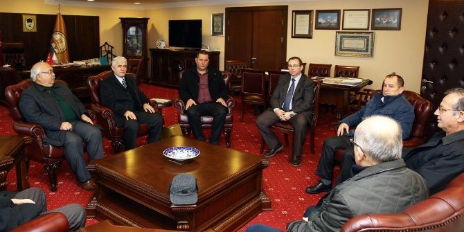 Edirneli Muhtarlardan Tü’ye Ziyaret