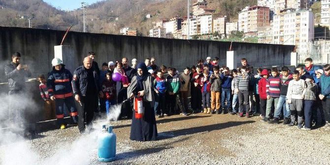 Büyükşehir Belediyesi’den Yangın Ve Kurtarma Eğitimi