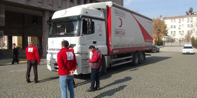 Batman’dan Halep’e 3. Yardım Tırı Yola Çıktı