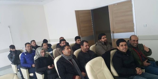 Özalp İlçesinde ’Hasta Kabul’ Kursu Açıldı