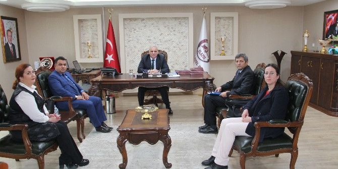 Okul İdarecileri, Vali Zorluoğlu’nu Ziyaret Etti