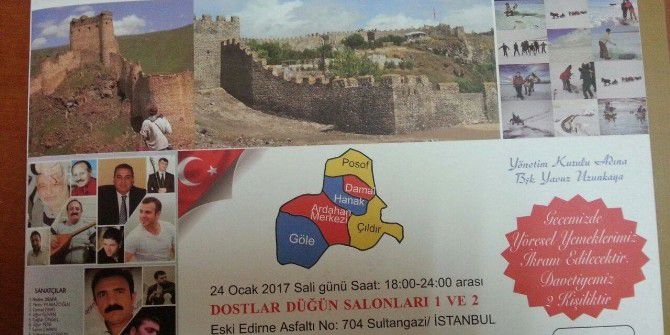 Ardahanlılar İstanbul’da Buluşuyor