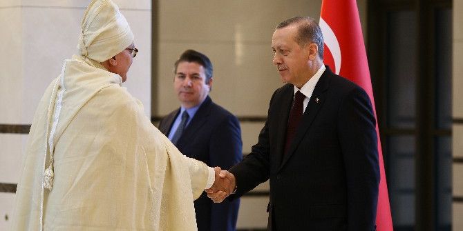Cumhurbaşkanı Erdoğan Fas Büyükelçisini Kabul Etti