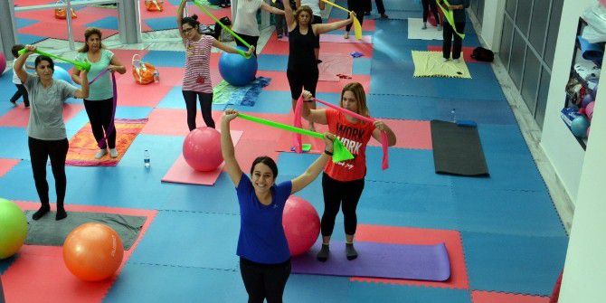 Pilates Ve Zumba Manavgatlı Kadınların Gözdesi Oldu