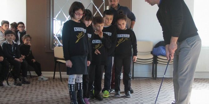 Minik Öğrencilere Golf Sporu Tanıtıldı