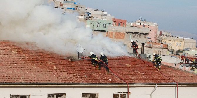 Şanlıurfa’da Okul Yangını