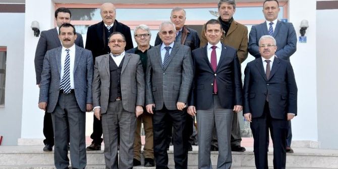 Kaymakam Güney, Samsun’dan Gelen Meslektaşlarını Ağırladı