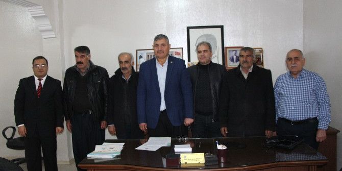 Kahta Ziraat Odasından Başkanvekili Aydın’a Destek