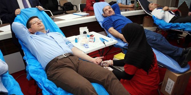 Merkezefendi Belediyesi’nden Kan Bağışına Destek