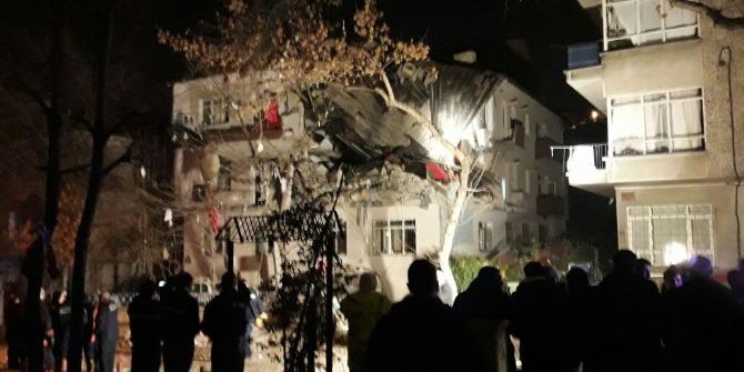 Ankara’da Doğalgaz Patlaması