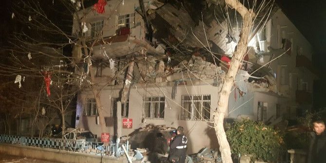 Ankara’da Doğalgaz Patlaması