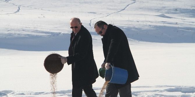 Yaban Hayvanları İçin Doğaya Yem Bırakıldı