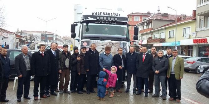 Yenice’den Halep’e 2 Tır Yardım Malzemesi Gönderildi
