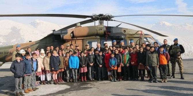 Mehmetçik, Minik Öğrencileri Misafir Etti