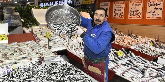 Başkent’te Balık Tüketiminde Hamsi Yine Birinci