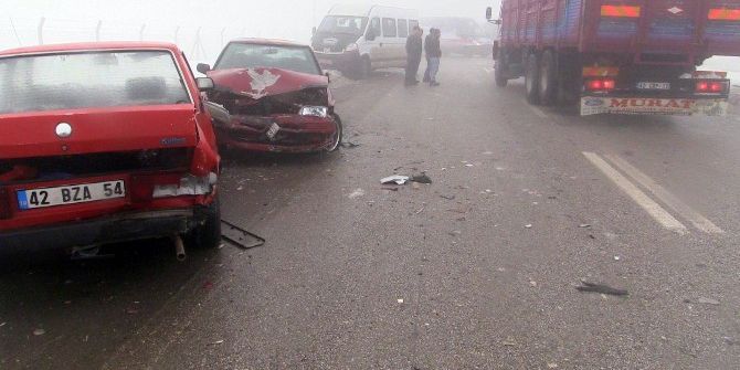 Konya’da 32 Araç Birbirine Girdi