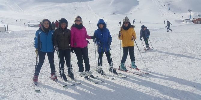 Kayak Merkezinde Bakım Onarım Çalışması