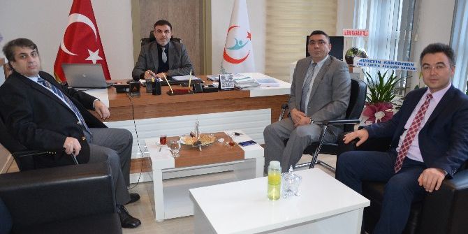 Eskişehir Harp Malulü Gaziler, Şehit, Dul Ve Yetimleri Derneği’nden Kamu Hastaneleri Birliği’ne Ziyaret