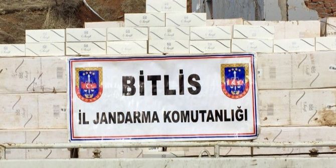 Bitlis’te 48 Bin Paket Kaçak Sigara Ele Geçirildi
