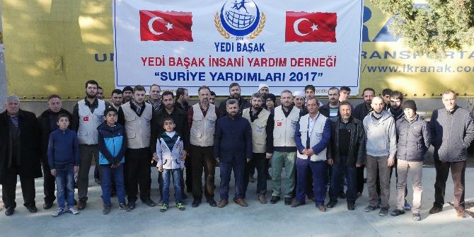 Yedi Başak’tan Suriye’ye İnsani Yardım