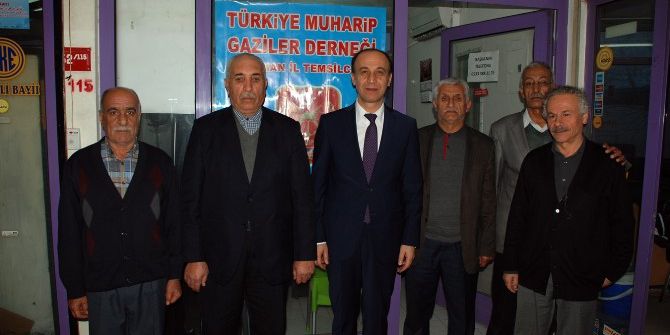 Vali Erin’den Stk’lara Ziyaret