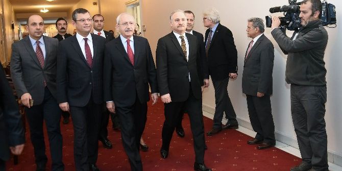 Kılıçdaroğlu-bahçeli Görüşmesi Başladı