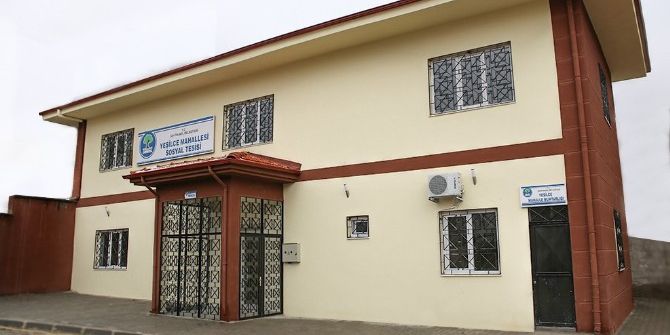 Yeşilce Sosyal Tesisi Tamamlandı