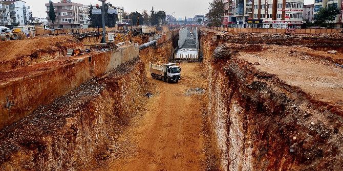 Düden Katlı Kavşak’taki Çalışmalar Sürüyor