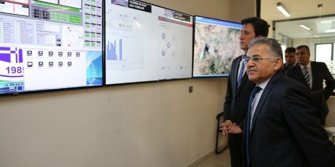 Melikgazi’de Scada Sistemi İle Kısa Sürede Ve Daha Ekonomik Hizmet Sunuluyor