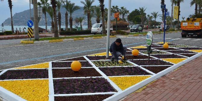Alanya Bahara Hazırlanıyor