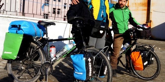 Dünya Turuna Çıkan Fransız Bisikletçiler Sarıgöl’e Uğradı