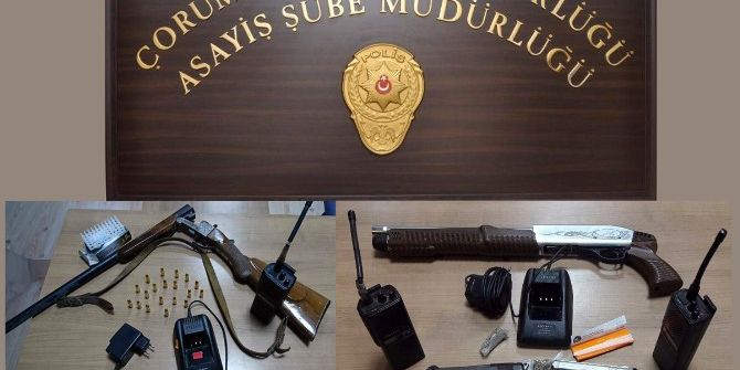 Çorum Polisi Suçlulara Göz Açtırmıyor