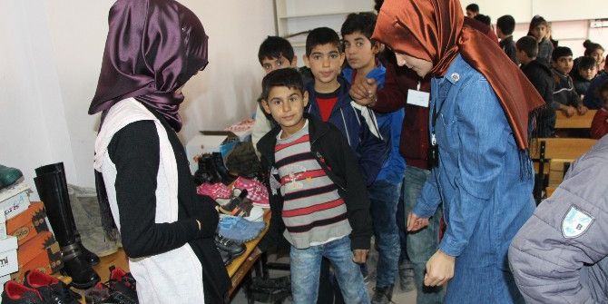 ’Köy Okullarına Destek Ekibi’nden, Göçeri İlkokulu’na Yardım