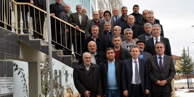 Vali Elban, Pazaryeri İlçesindeki Muhtarlarla Buluştu