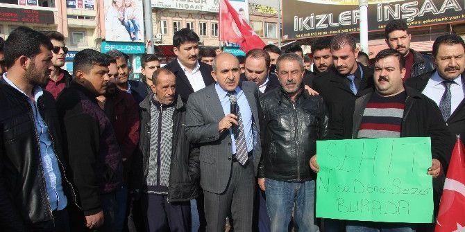 Roketli Saldırılarda Hayatını Kaybedenlerin Yakınları Basın Açıklaması Yaptı