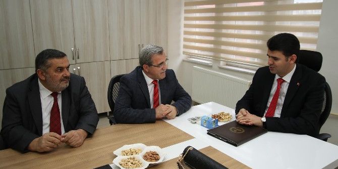 Meclis Üyelerinden Yeni Atanan Kaymakam’a Ziyaret