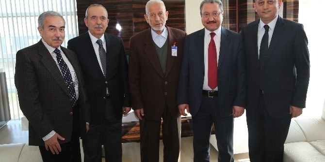 Erü Rektörü Prof. Dr. Muhammet Güven, Hayırsever Ziyaretlerine Devam Ediyor