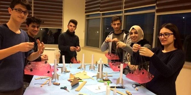 Omü’lü Öğrenciler Elif’in Anısına Roket Fırlattı