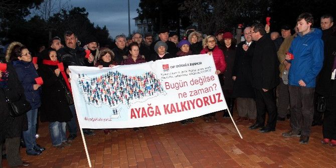 Chp’den Sessiz Eylem