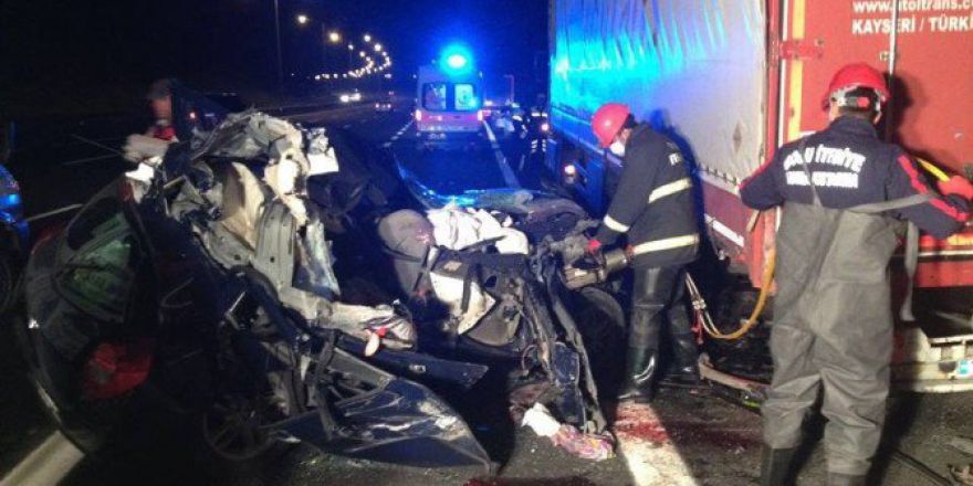 Bolu’da Trafik Kazası: 3 Ölü