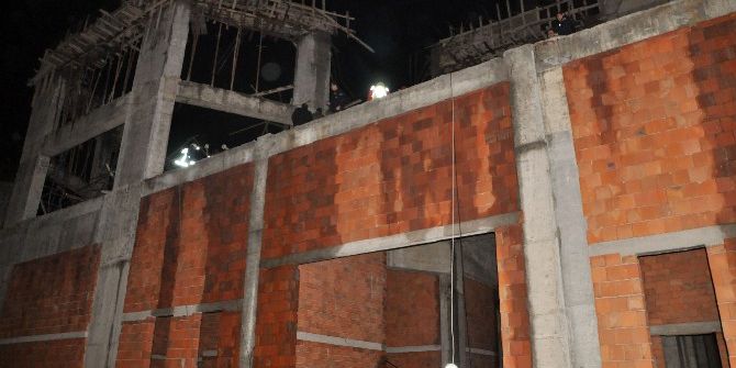 Antalya’da İnşaatta Göçük: 5 İşçi Enkaz Altında