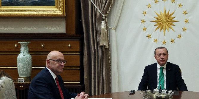 Cumhurbaşkanı Erdoğan, Ermeni Vakıflar Birliği Başkanı Şirinoğlu’nu Kabul Etti