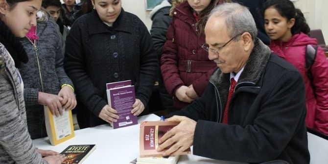 Eğitimci Yazar Doç. Dr. Halit Ertuğrul Hacıbektaşlı Öğrencilerle Buluştu