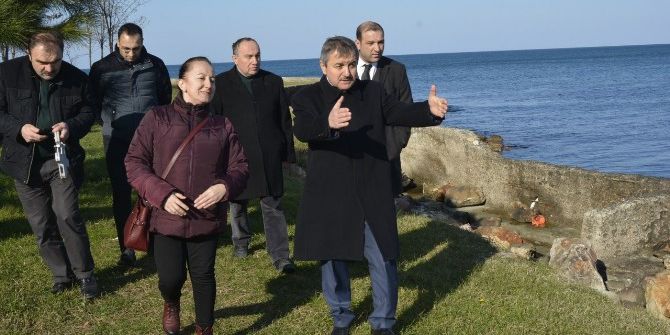 Çamlıkta Tahkimat Çalışması