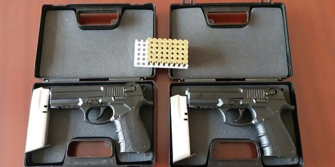 Operasyonda Ruhsatsız Tabanca Ele Geçirildi