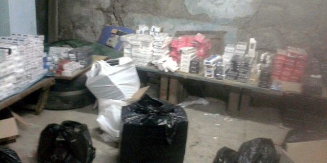 Kayseri’de Kaçak Sigara Operasyonu