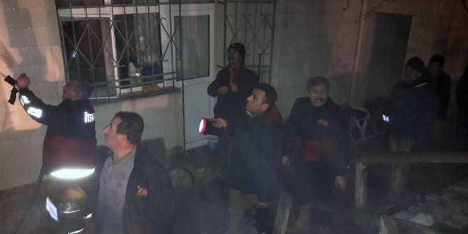 Sungurlu’da Yangın