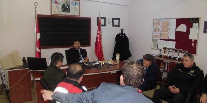 Ergene İlçe Güvenlik Toplantısı Düzenlendi