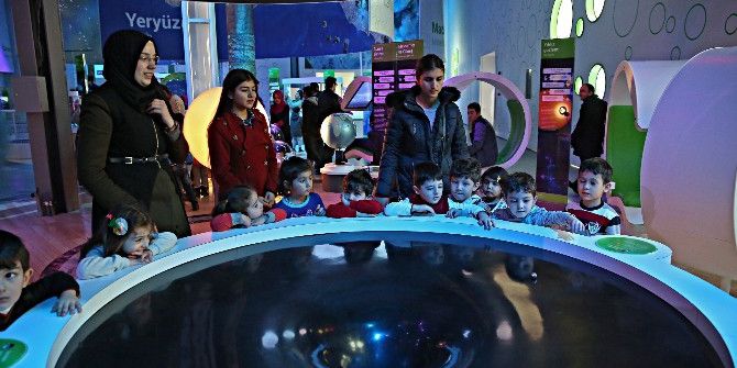 Anaokulu Öğrencileri Bilim Merkezini Gezdi