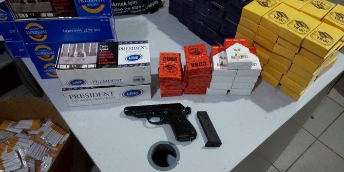 Tavşanlı’da Sigara Satışı Operasyonu